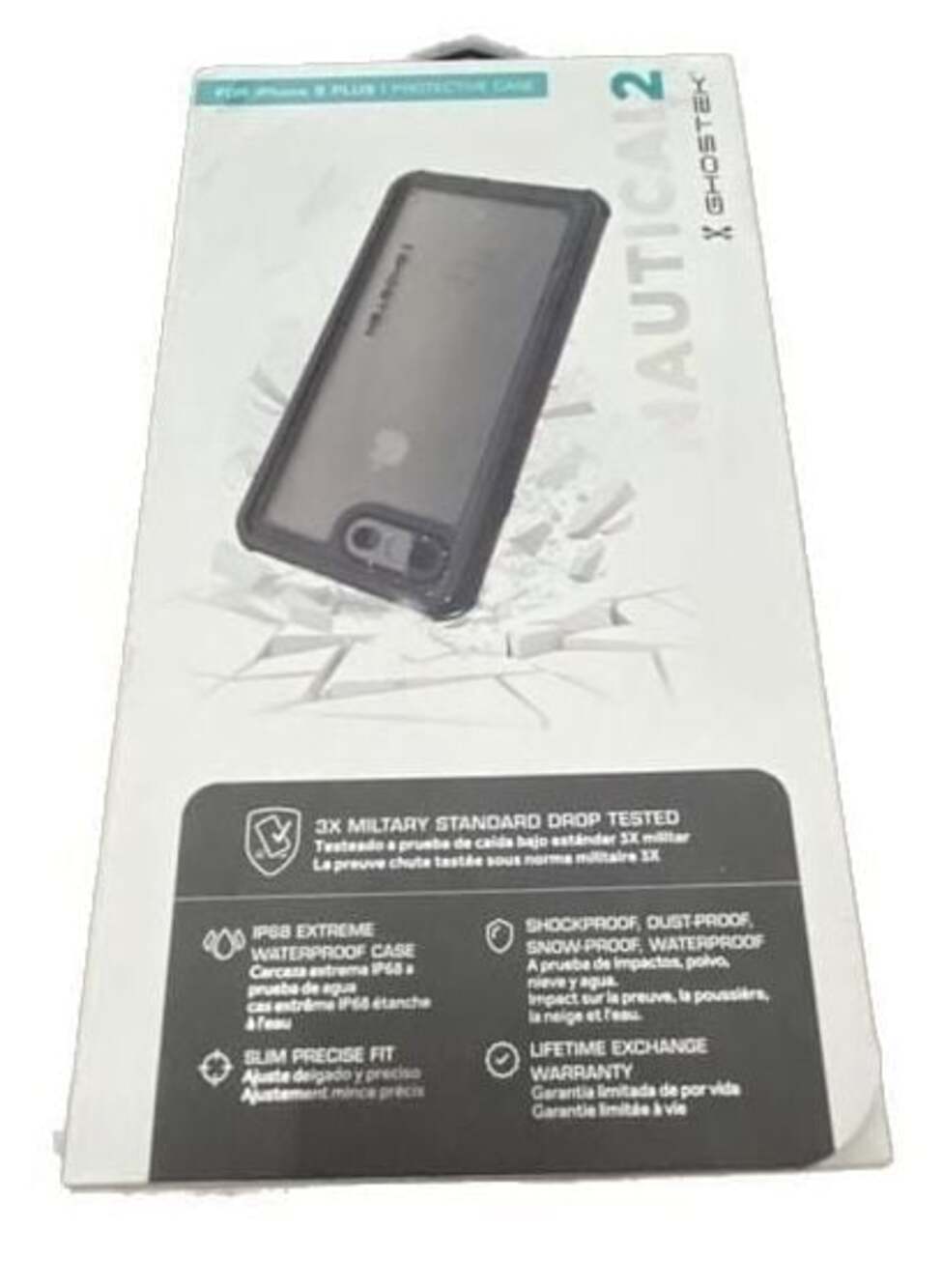 Ghostek Nautical 2 Waterproof Protective Case for iPhone 8 Plus